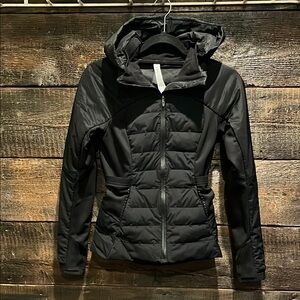 Lululemon Black Hooded Jacket